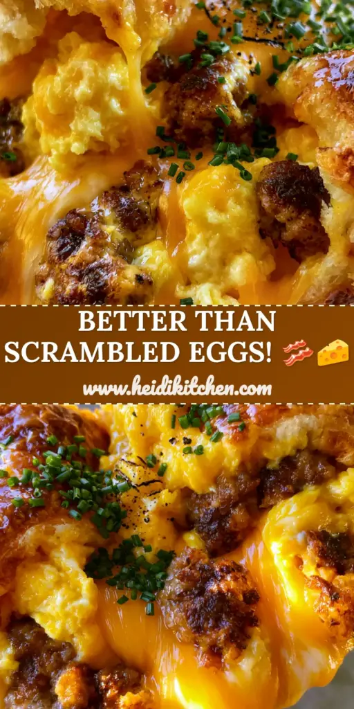 Breakfast roll-ups with Sausage, Egg, and Sharp Cheddar 4 A close-up of a Breakfast roll-up being pulled apart to reveal a gooey sharp cheddar cheese pull with sausage and eggs. (Breakfast roll-ups)