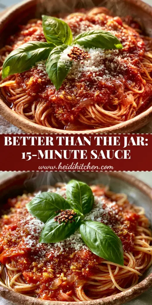 A handheld smartphone photo of authentic Italian pasta with vibrant red San Marzano sauce, fresh basil, and parmesan in a ceramic bowl. (Authentic Italian recipes)