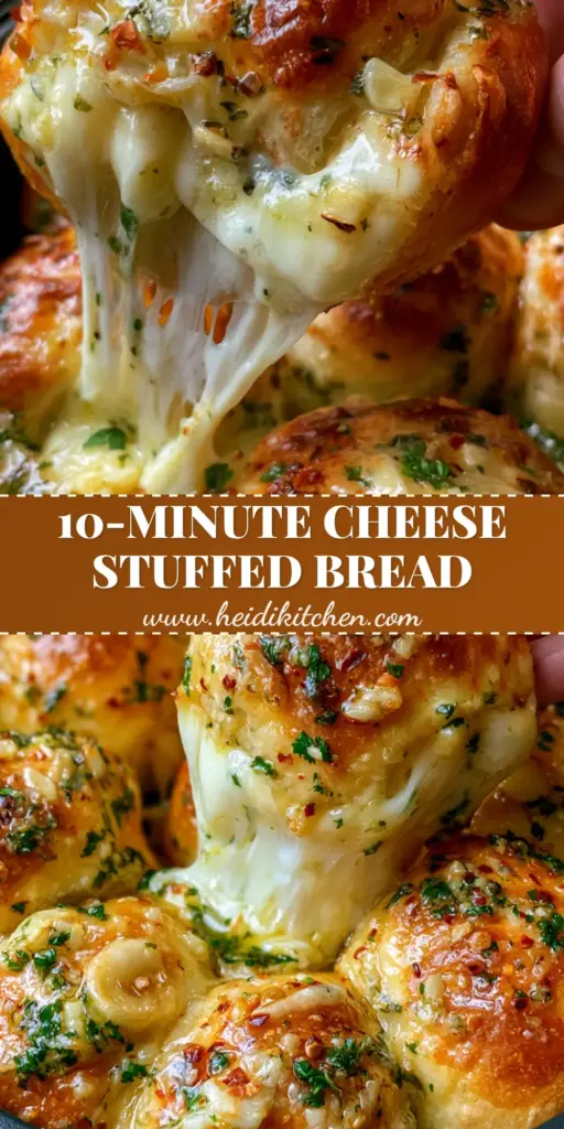 A viral smartphone photo of a golden-brown cluster of cheese stuffed garlic bread balls with a 6-inch mozzarella cheese stretch and glossy herb butter glaze.