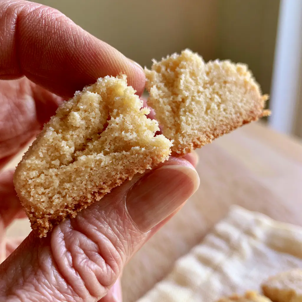 shortbread cookies recipe: The Ultimate Buttery Snap and Sandy Crumb 1 A tray of freshly baked shortbread cookies with sharp edges and a matte surface.