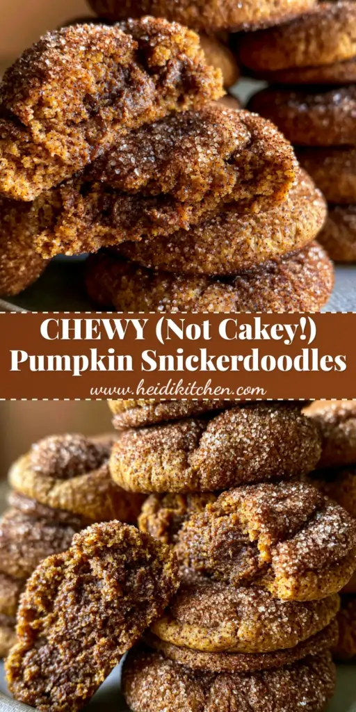 Brown Butter Pumpkin Snickerdoodle Cookies (Ultra-Chewy & Crinkly) 4 A stack of Brown Butter Pumpkin Snickerdoodle Cookies showing crinkly edges and cinnamon-sugar crystals on a ceramic plate.