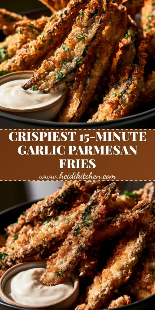 Portobello Mushroom Fries with Extra Crispy Panko and Garlic Aioli 3 A heap of crispy portobello mushroom fries in a matte black bowl with a side of garlic aioli.